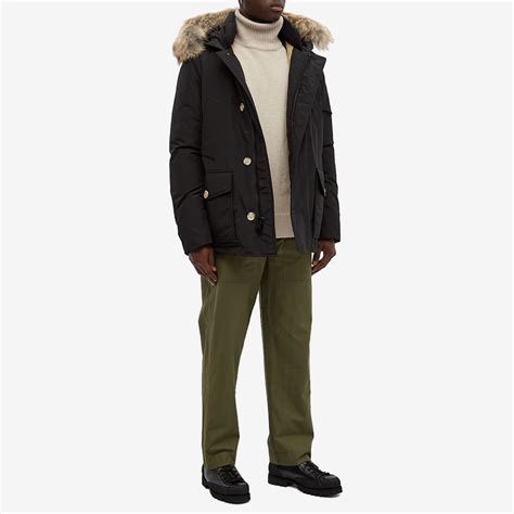 Woolrich Arctic Detachable Fur Anorak Black END