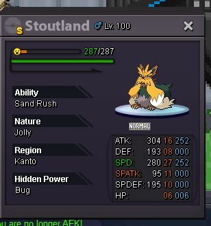 Sell shiny stoutland pvp jolly good ivs - Shiny and Special Pokémon ...