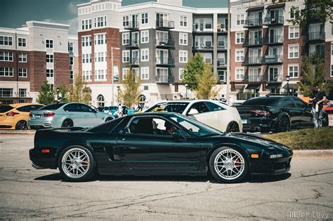 Black Acura Nsx At Cold Brewed Cars Coffee Lisle Benlevy