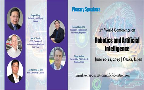 Nd World Conference On Robotics Artificial Intelligence