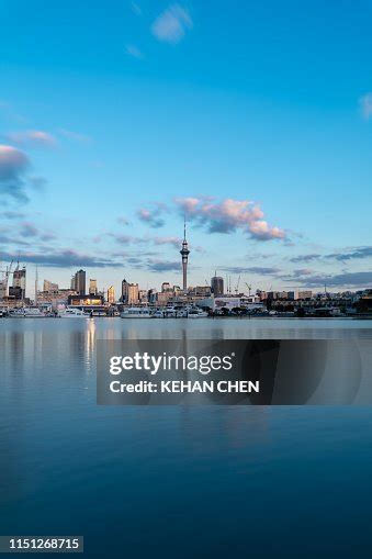 Auckland Cityscape With Beautiful Cloud High Res Stock Photo Getty Images