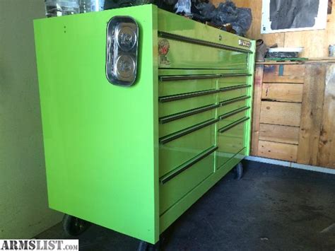 Armslist For Sale Trade Matco Series Toolbox Lime Green