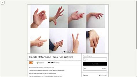 7 Best Hand Reference Photos For Drawing With Resources