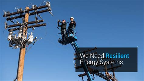 We Need Resilient Energy Systems Youtube