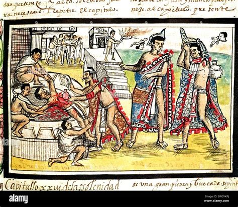 Aztec Sacrifice Hi Res Stock Photography And Images Alamy