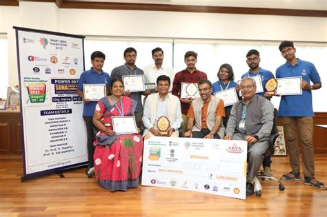 Sona College Students Bag First Prize At National Level Sona College