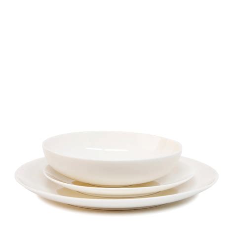 Blanc Dinner Set - 12 Piece - White – salt&pepper