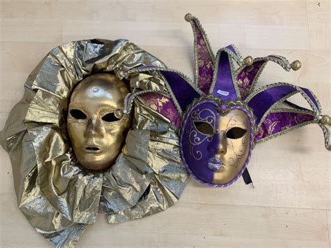 Venezianische Masken Deko Fasnachts Kaufen Auf Ricardo