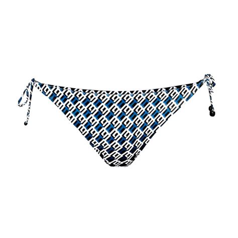 Josie Bikini Kg Logo Print Bottom Kikki G Swimwear Wolf Badger