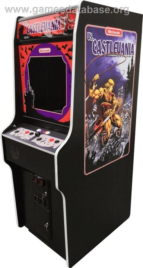 Vs. Castlevania - Arcade - Artwork - Cabinet