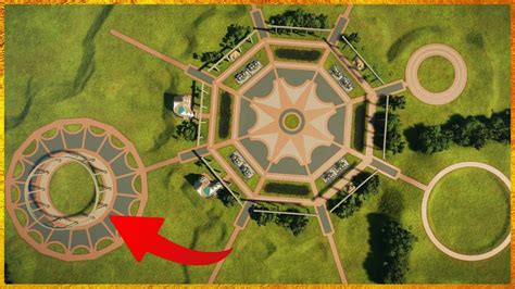 Path Art For Guest Plazas Jurassic World Evolution Speed Build