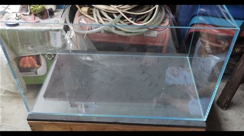 Unboxing Aquarium Aquascape Optic Clear Uk 60cm X 35cm X 35cm Merk