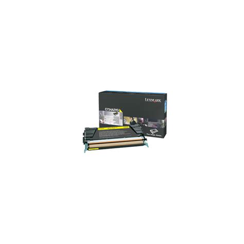 Lexmark C X X X Cartucho De Toner Amarillo K