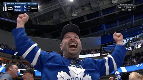 B R Open Ice On Twitter The Crowd Reactions After The Leafs OT Winner