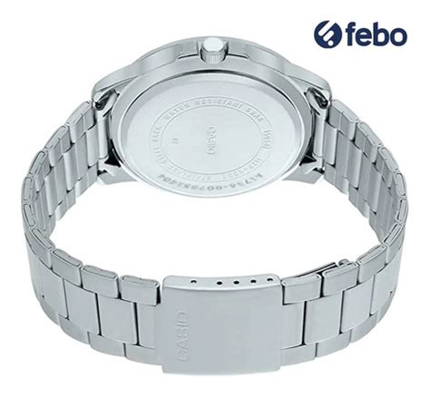 Casio Reloj Con Malla De Acero Mtp Vd D E Vudf Febo Febo