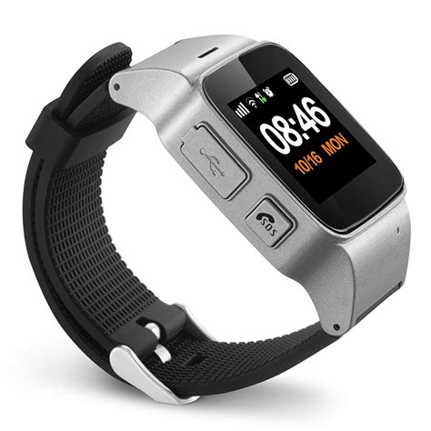 Montre GPS senior Waterproof avec SOS et alarme intégrés