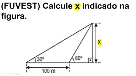 Uma questão de trigonometria básica da Fuvest YouTube
