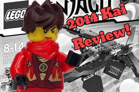 Lego Ninjago Minifigure Kai Review From Kai Fighter Youtube