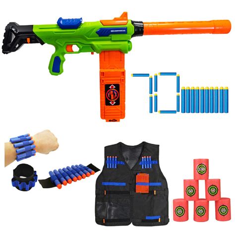 Zestaw Pistolet Buzz Bee Air Warriors Exterminator Kamizelka