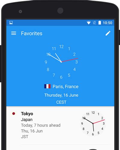 World Clock App for Android