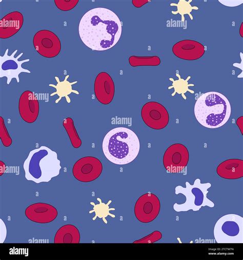 Immune Cell Cartoon Stock Vector Images Alamy