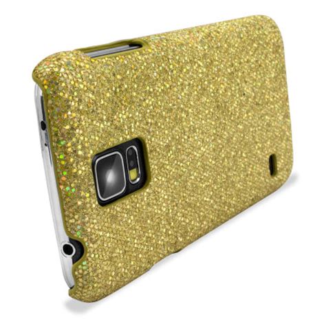 Samsung Galaxy S5 Glitter Case Gold Reviews