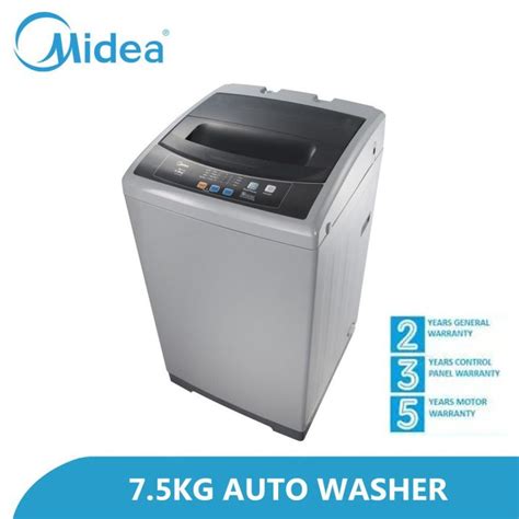 2022 OFFER MIDEA 7 5kg Fully Auto Washing Machine MFW EC750 MFW E75S