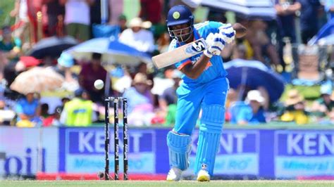 Sanju Samson Gives A Glimpse Of Indias New Jersey With Two Stars