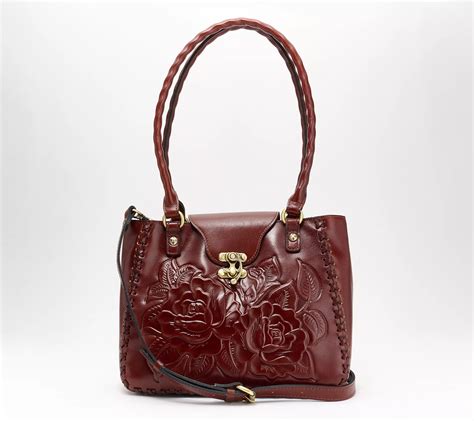 Patricia Nash Tooled Leather Rosalia Shoulder Bag