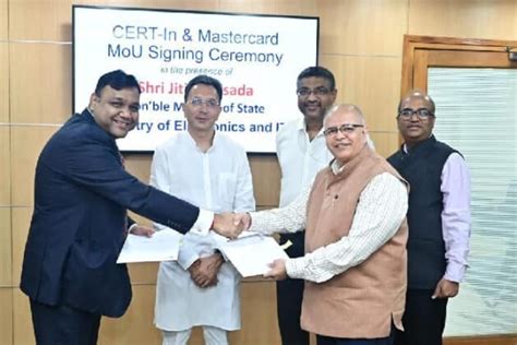 CERT In And Mastercard India Sign MoU For Collaboration In Cyber