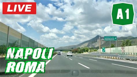 Autostrada A Del Sole Napoli Roma Youtube