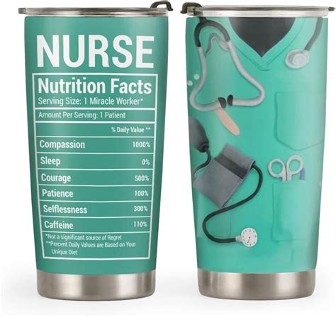 Abbey T Nurse Travel Tumbler 16 Oz Tumblers And Water