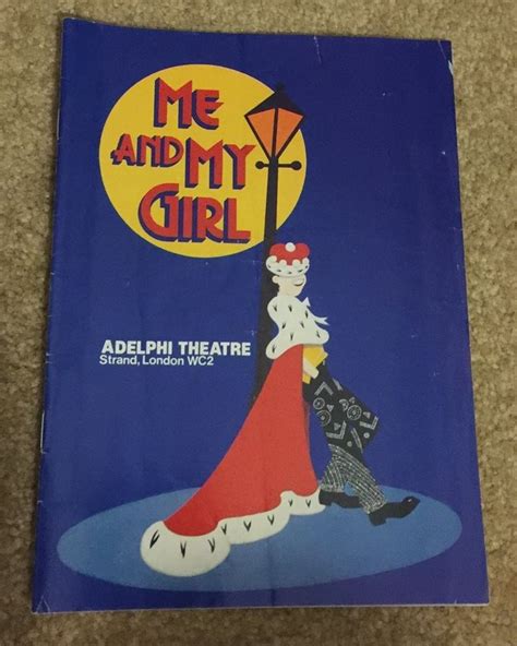 Me and My Girl | London theatre, Musicals, Book cover