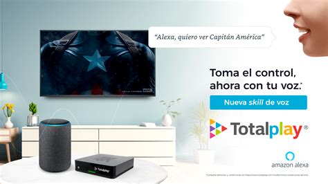 Ahora todo estará al comando de tu voz con Skill de Totalplay para