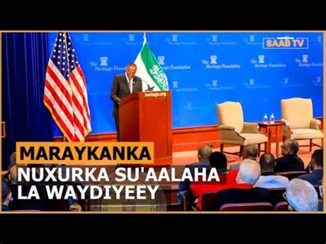 Madaxweyne Biixi Muxu Kaga Jawaabay Su Aalihii Lagu Waydiyey Mac Hadka