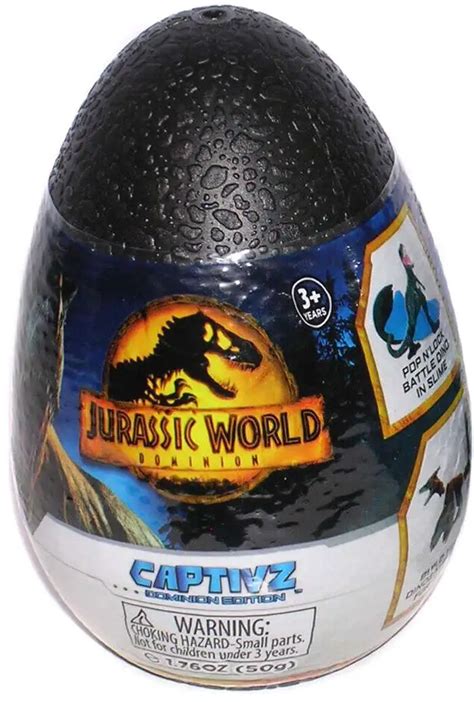 Jurassic World Dominion Captivz Dominion Edition Mystery Egg Pack