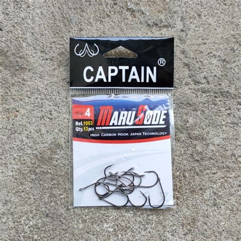 Jual Mata Kail Pancing Captain Chinu Ring Marusode Shopee Indonesia