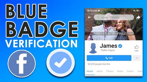 How To Create Facebook Blue Badge Verification Youtube