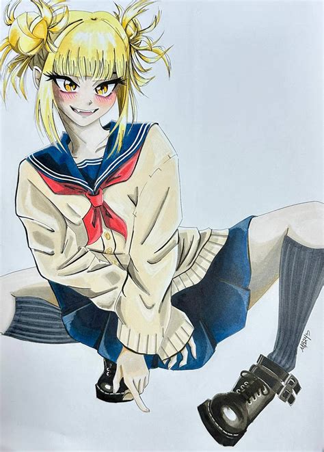 Himiko Toga fanart by bluec4tdraws on DeviantArt