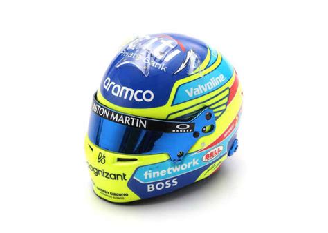 Helmet Aston Martin Aramco F1 2024 F1 Helmets Formula 1 Motorsports