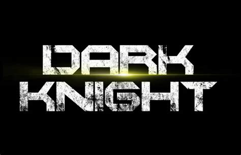 DARK KNIGHT: Fan logo by FrostyEntertainment on DeviantArt