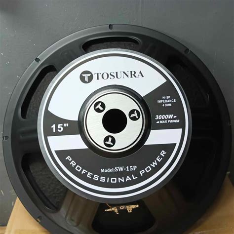 Tosunra SW 15P 15 Inches D15 Woofer 3000watts 4ohms Lazada PH