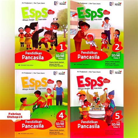 Jual Buku Esps Pendidikan Pancasila Sd Mi Kelas Revisi