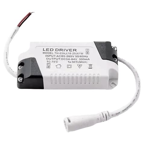 Driver p Led Reator Fonte Plafon de 18w até 24w Bivolt a partir de R