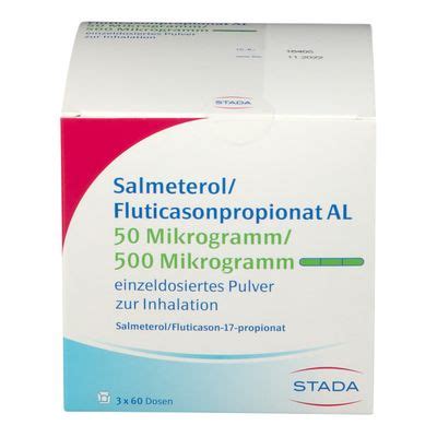 Salmeterol Fluticasonpropionat Al G G Stada X St Mit Dem E