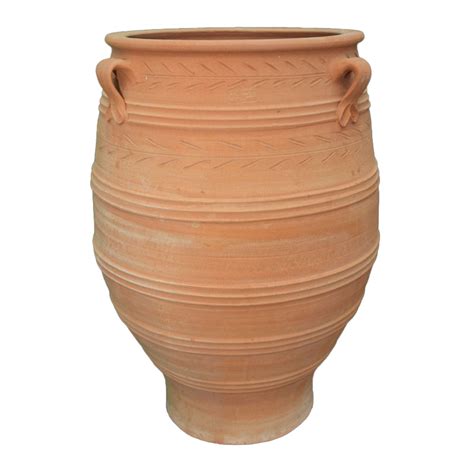 Pithari Handmade Cretan Terracotta Pot Available In 5 Sizes