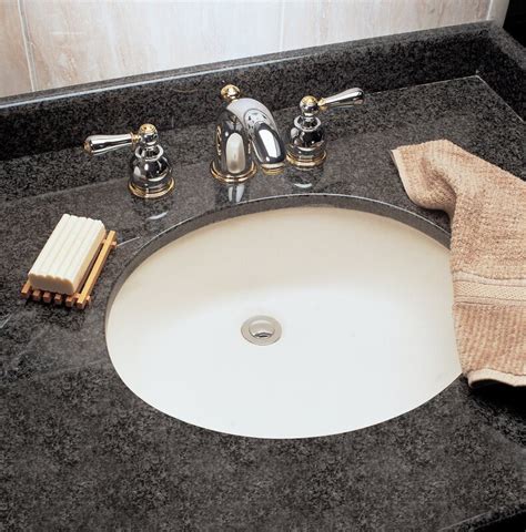 American Standard Ovalyn Ceramic Oval Undermount Bathroom Sink With