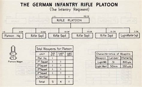 German Infantry Regiment Wwii Tactical And Technical Trends No 42