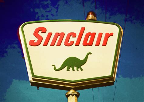 Vintage Sinclair Gas Sign Photograph by Dusty Maps