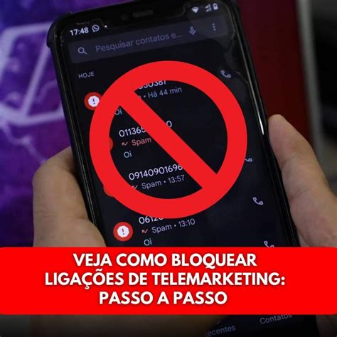 Veja Como Bloquear Liga Es De Telemarketing Passo A Passo